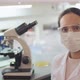 Doctor Video Footage - A Woman Scientist Working Inside A Laboratory - VideoHive Item for Sale