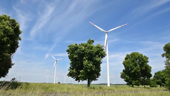 Windmills For Electric Power Production 