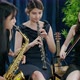 Classical band with girls Asian musicians are showing off their work online through social media. - VideoHive Item for Sale