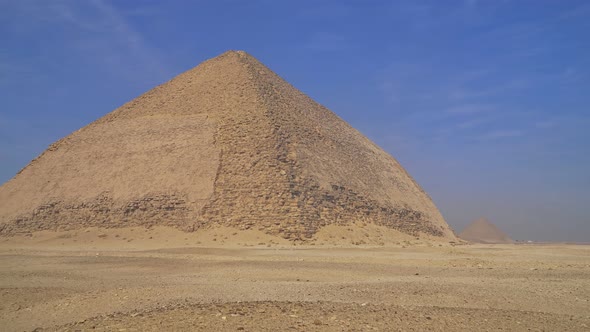 The Bent Pyramid Is an Ancient Egyptian Pyramid Located at