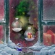 Christmas Window Loop Background - VideoHive Item for Sale