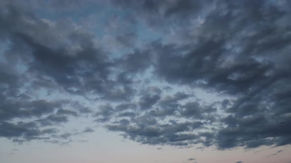 dramatic moving clouds 