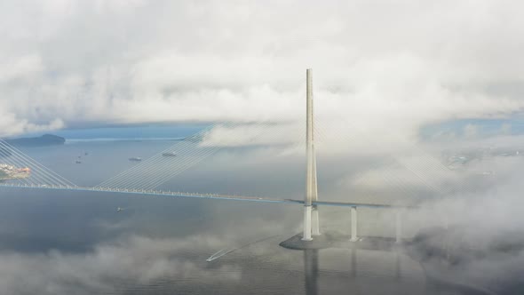 View From the Drone to the Russian Bridge