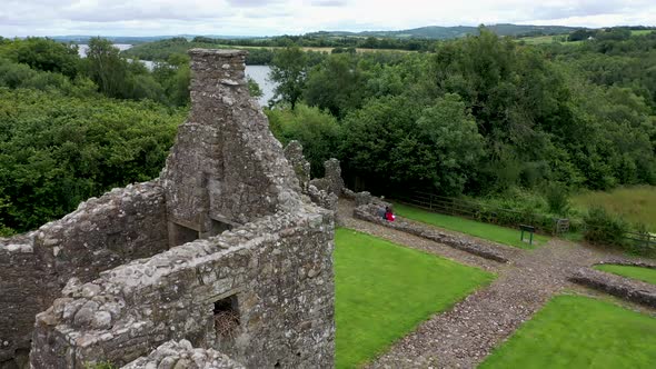 The Beautiful Tully Castle By Enniskillen County Fermanagh in Northern Ireland