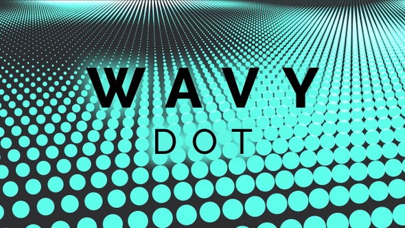 Wavy: Dot (4in1) - 4K VJ Loop Pack