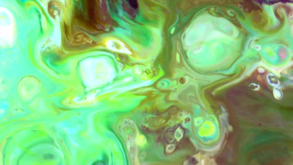 Multicolor Liquid Paint Surface 22