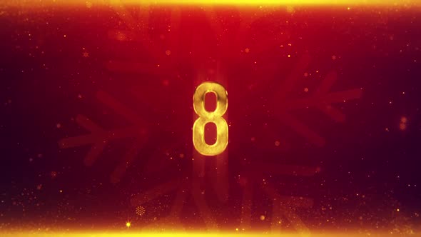 Gold Christmas Countdown 02 alt