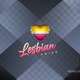 Lesbian Gender Sign Background Animation 4k - VideoHive Item for Sale