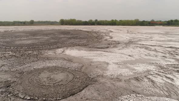 Mud Volcano Bledug Kuwu, Indonesia