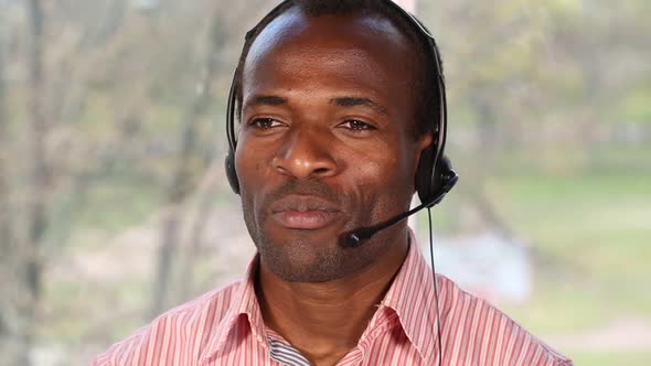 Call Center Answers Customer Questions