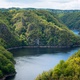 Saint Nazaire Belvedere, with sun light on the water and tree. Correze, France - VideoHive Item for Sale
