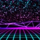 Concept 20-N1 Infinite Abstract Neon Retrowave Animated Background - VideoHive Item for Sale