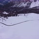 Road on Giau Pass in Winter - VideoHive Item for Sale