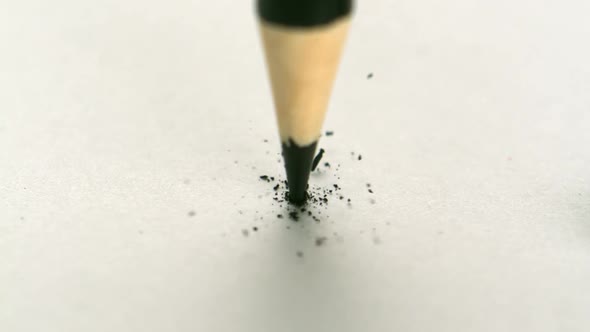 Breaking pencile, Slow Motion