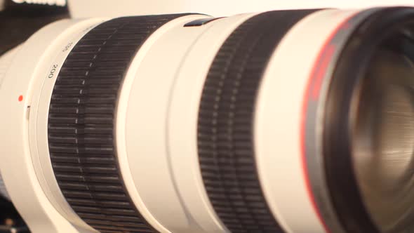 Camera Lens with Lense Glare - Turns