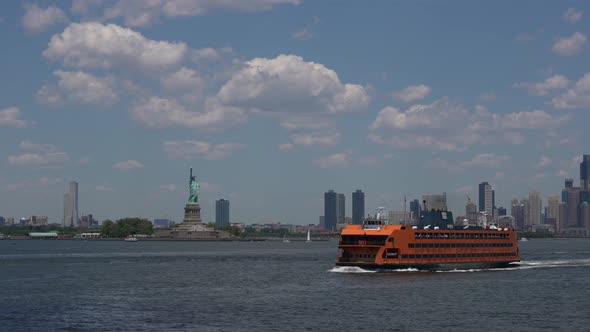 Staten Island Ferry in New York