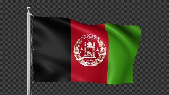 Afghanistan Flag