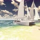 Sailboats on The Beach - VideoHive Item for Sale