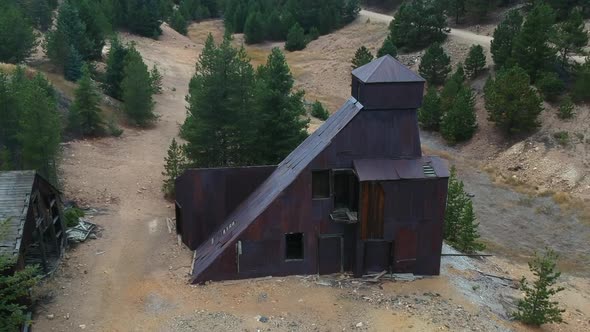 Gold mine in Gilpin County Colorado