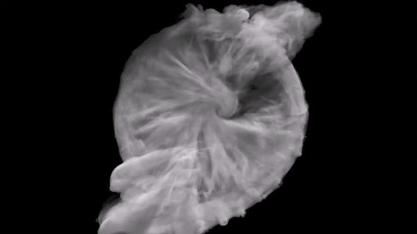 Realistic 3d Animation Formation Fx Vortex Background Nature Storm Scene.  alt