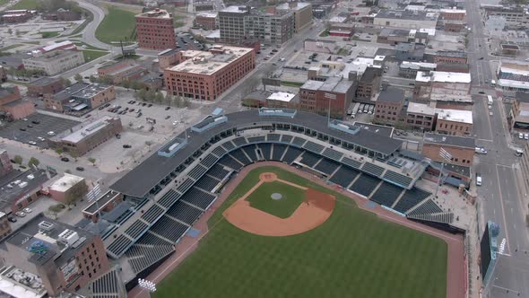 Toledo Mud Hen Stadium 4K Aerial