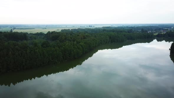 Wonderful Landscape Of Dolgoe Lake 13