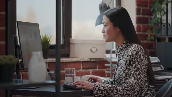 Employee Receiving Good News About Business Project