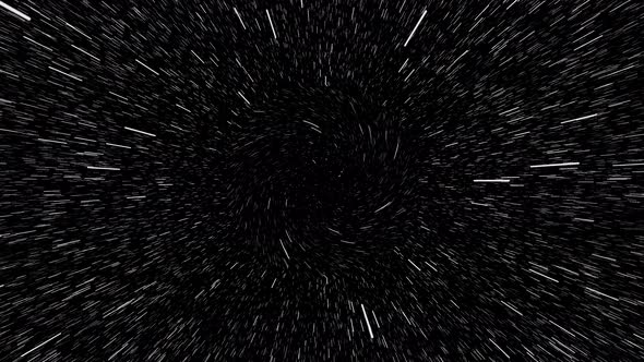 Swirl animation space line