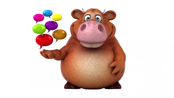 Fun cow - 3D Animation