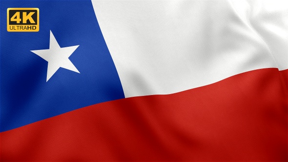 Chile Flag - 4K