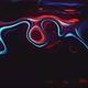 Abstract glowing neon lines in a seamless loop 4K - VideoHive Item for Sale