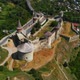 Aerial Drone View of Medival Fortress Castle in historic city of Kamianets-Podilskyi, Ukraine. - VideoHive Item for Sale