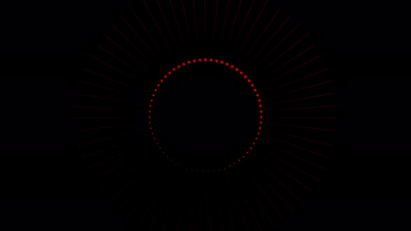 Red Circular Animation