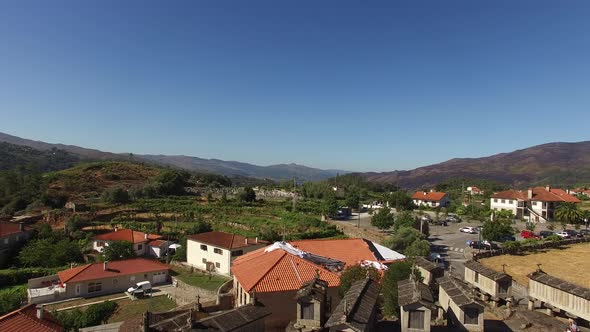 Flying Over Granieres in Portugal