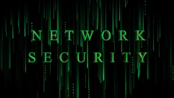 Digital Cyber Background Network Security
