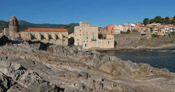 Collioure,Pyrenees Orientales department, Occitanie, France