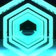 VJ Futuristic Hexagon Tunnel - VideoHive Item for Sale