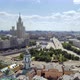 Kotelnicheskaya Tower Moscow Cityscapes District at Summer Aerial View - VideoHive Item for Sale