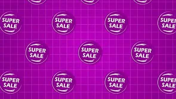 Super Sale Tag Badge Background