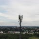 Zoom Out Telecommunication Base Station In Rural Countryside. - VideoHive Item for Sale