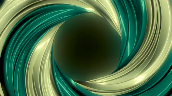 Animation of multi-colored swirling lines
