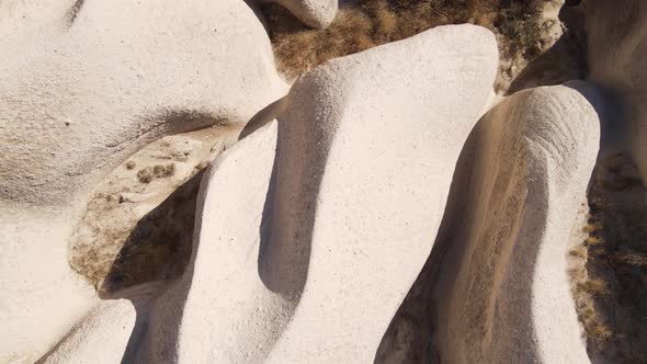 Aerial View Cappadocia Landscape