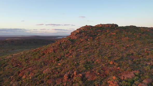 Jimberlana Hill, Norseman, Western Australia 4K Aerial Drone