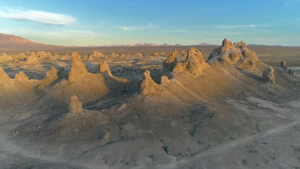 Tombstones, Ridges and Cones - View From Above