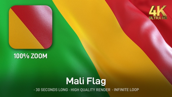 Mali Flag - 4K