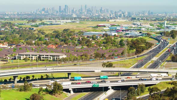 Tracking Cars and Trucks on Motorway