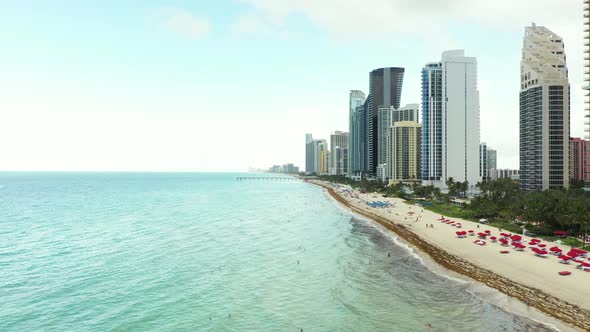 People Returning To Florida Beaches Reopening During Coronavirus Covid 19 Pandemic