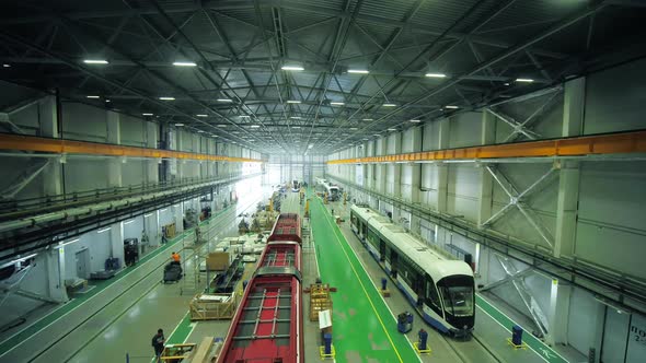 Production of Electric Trams