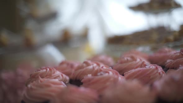 Sweet Cakes From the Wedding Candy Bar