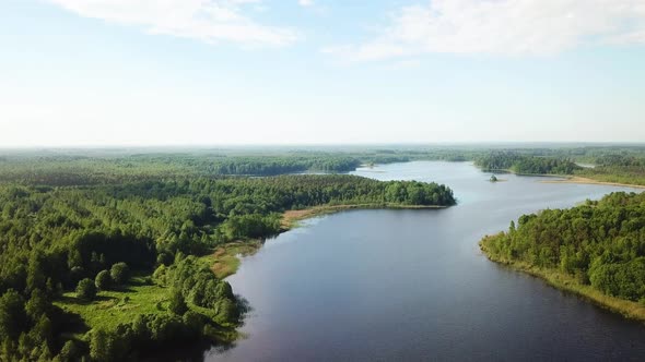 Beautiful Landscape Of Lake Moshno 02